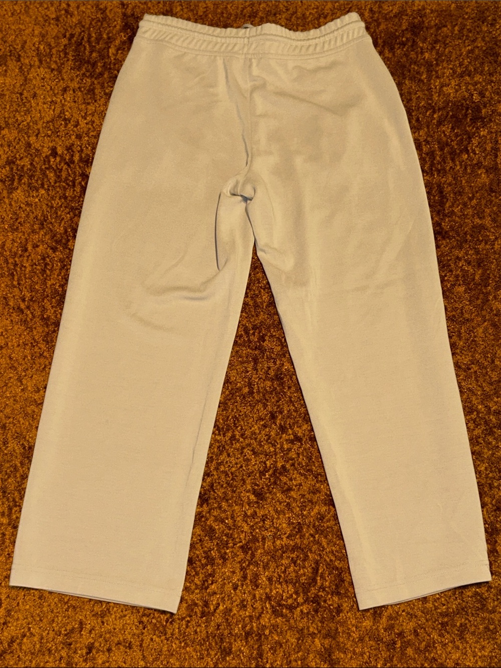 Athleta Cream Wide-Leg Drawstring Track Pants - Picture 6 of 7